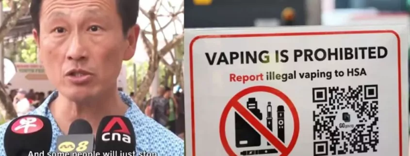 Singapore Minister's Vape Ban Defense Sparks Backlash 1 Singapore Vape Ban