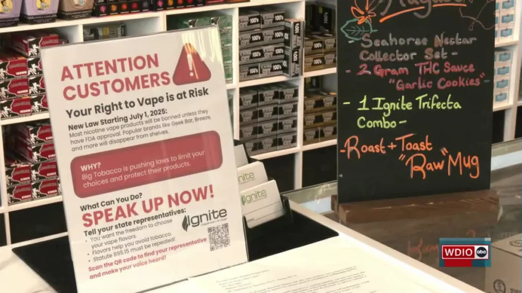 Wisconsin's Ban on Non-FDA-Approved Vapes Takes Effect