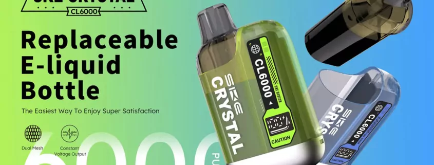 elfbar nachfüll pod läuft aus Box of 10 - 20mg (2%) SKE Crystal 10ml Nic Salts - Only £25.99 main image 1
