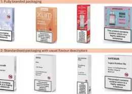 Plain Packaging for Vapes Could Cut Youth Appeal: Study 4 Plain Packaging Vapes