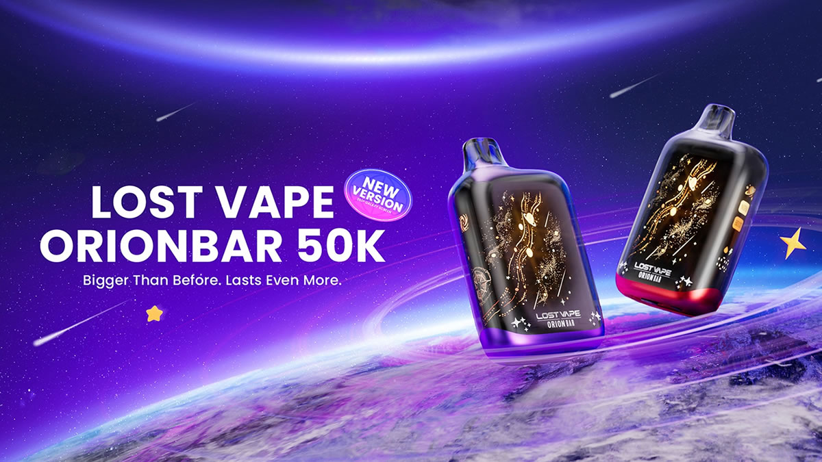 elf bar vape uk Lost Vape Orion Bar 50K Review: 360° Display and Adjustable Nic/Ice