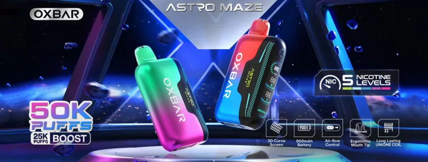 OXBAR Astro Maze 50K Review: Great Triple Mesh Coil Vape 1 OXBAR Astro Maze 50K Review