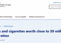 Queensland Seizes $8.8M in Illegal Vapes & Tobacco 8 Illegal Vapes Australia Queensland Vape Crackdown