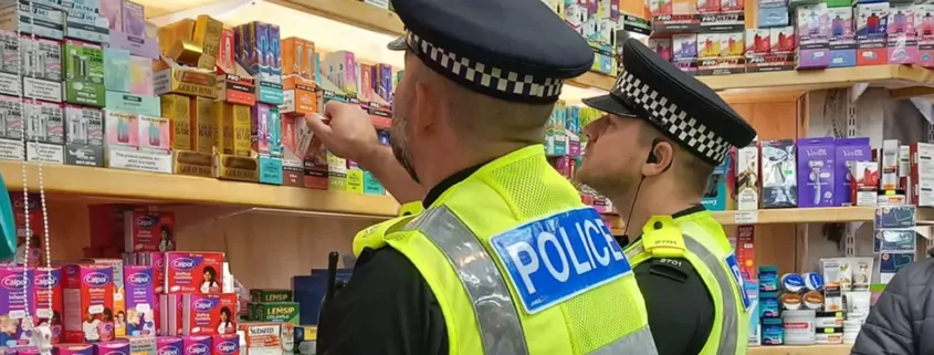 UK Cracks Down on Illegal Vapes & Tobacco in High Street Raids 1 Illegal Vapes UK, Illicit Tobacco