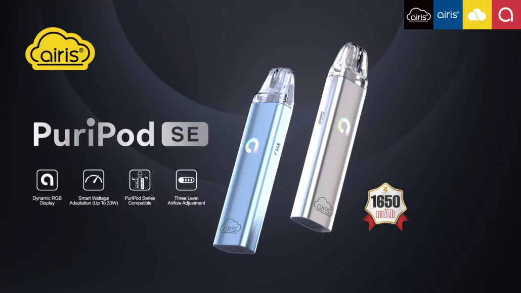Airis Releases PuriPod-SE, Delivering a Refined and Elevated Vaping  Experience - Ecigator