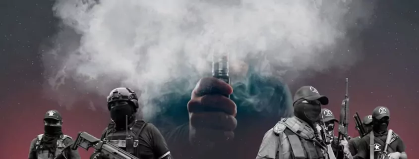 7 cárteles controlan la venta ilegal de vapeadores y cigarrillos en México 1 Mexico Cartels Vapes