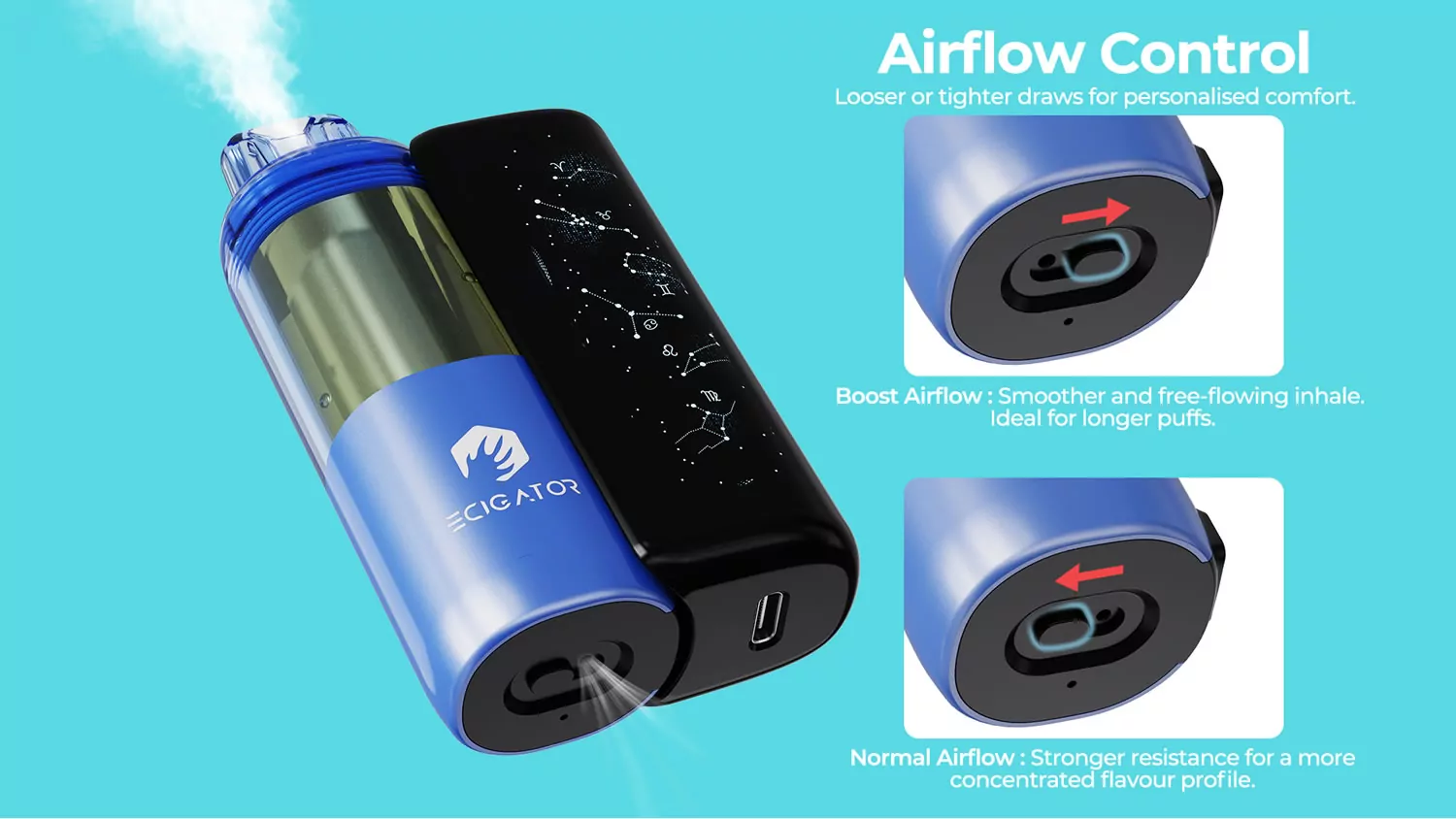 elfbar elfa master akku HELP! Airflow Control completely stuck! Geek Vape Z Fli Tank : r/Vaping