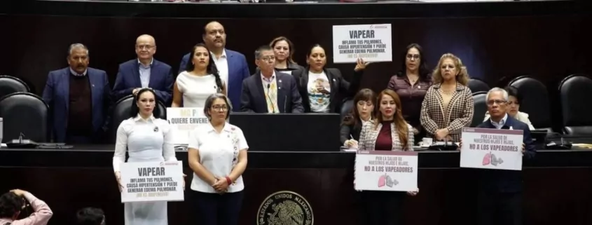 México: Diputados aprueban prohibición general de vapeadores y debaten sanciones para usuarios 1 Mexico Vape Ban