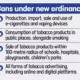 Bangladesh Tobacco Ordinance, E-cigarette Ban