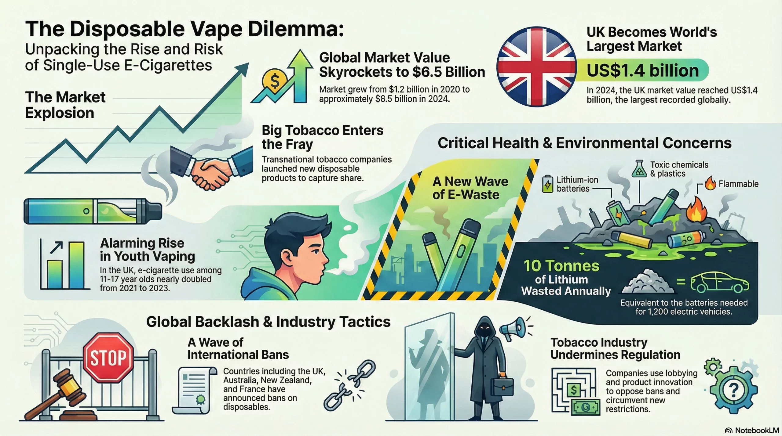 The Rise of Disposable Vapes: How Tobacco Giants Drive the Market