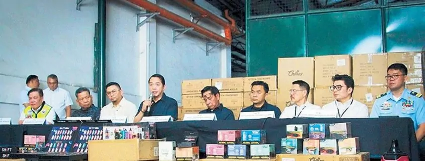 Philippines Loses P141B to Illicit Tobacco & Vape Trade 1 Philippines illicit vape seizure