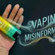 Vaping Misinformation Study: 30% Falsely Believe It's Worse Than Smoking 19 Vaping Misinformation Study