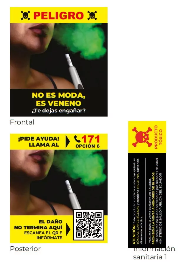 Ecuador Mandates New Health Warnings for Tobacco & Vapes Packaging 8 3 1