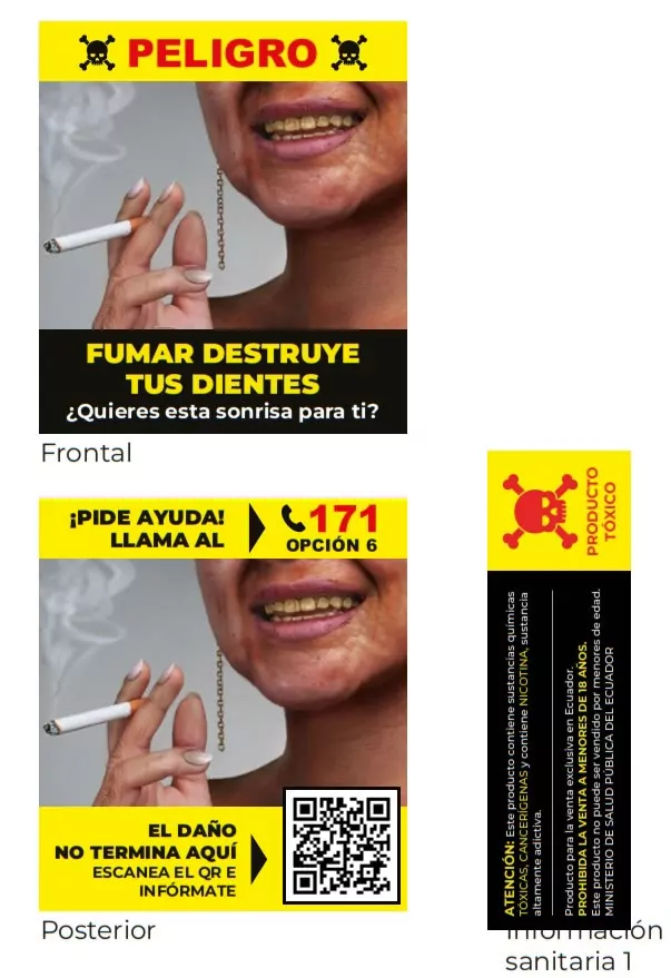 Ecuador Mandates New Health Warnings for Tobacco & Vapes Packaging 5 4
